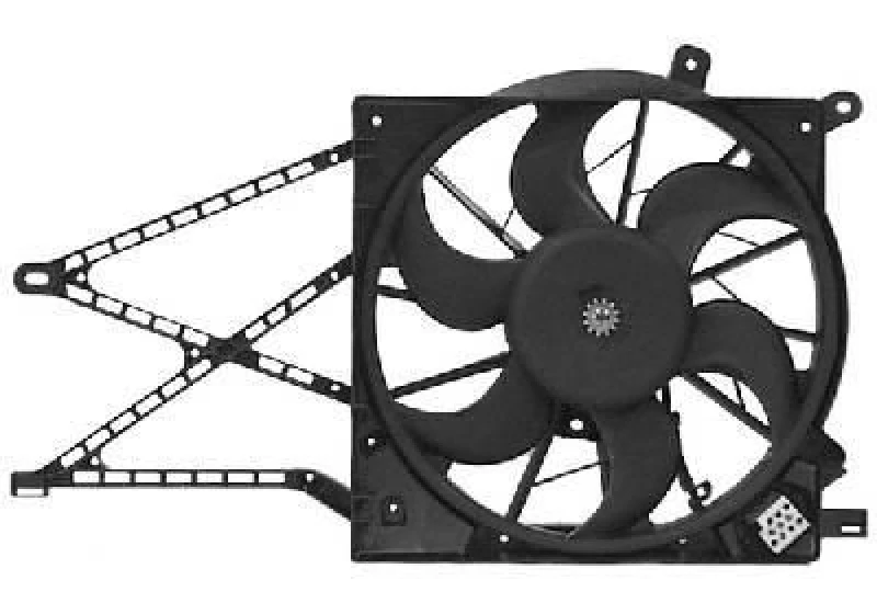 Image of VAN WEZEL Fan, radiator VAN WEZEL 3742746