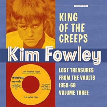 image of King of the Creeps Lost Treasures from the Vaults 1959-69 - Volume 3 by Various Artists CD Album