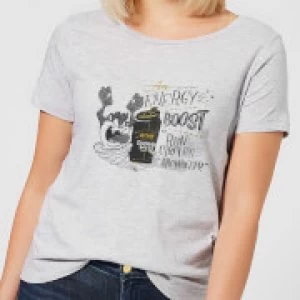 Image of Looney Tunes ACME Energy Boost Womens T-Shirt - Grey - 3XL