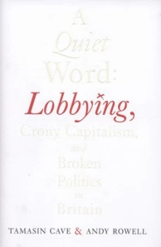 Image of A Quiet Word by Tamasin Cave Hardback