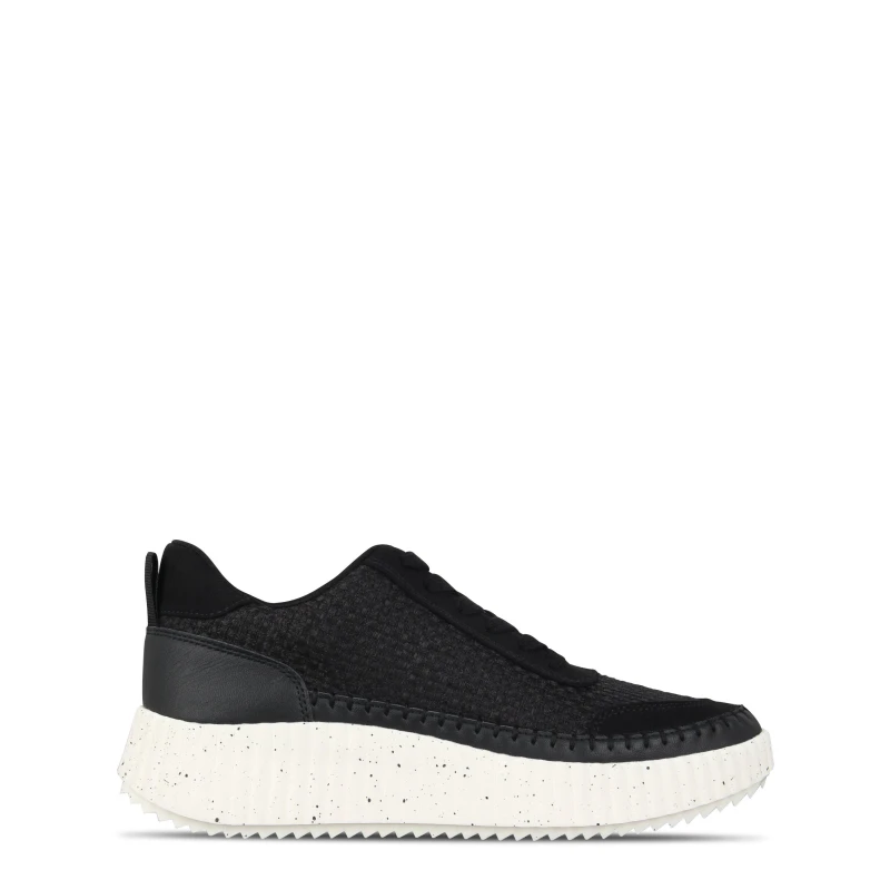 Image of Jack Wills Womens Wedge Trainers Black female 4 (37)
