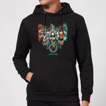 image of Aquaman Unite The Kingdoms Hoodie - Black - XL