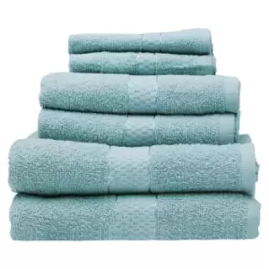 Image of Interiors by PH Thread & Loom 6pc Desert Sage Towel Set