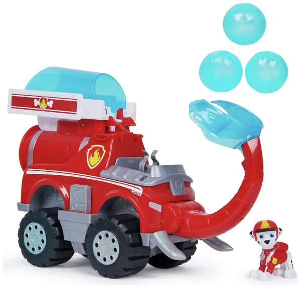 Image of PAW Patrol Jungle Pups Deluxe Marshall Vehicle