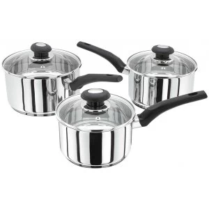 image of Judge Basics Stainless Steel Pan Set 3 Piece