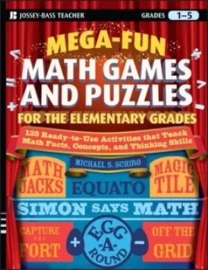 Image of Mega-fun math games and puzzles for the elementary grades by Michael Schiro