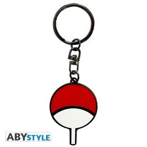 Image of Naruto Shippuden - Uchiha Symbol Metal Keyring