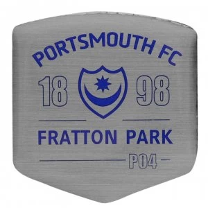 Image of Team Football Crest Pin Badge - Portsmouth