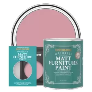 image of Rust-Oleum Matt Furniture & Trim Paint - DUSKY Pink - 750ml