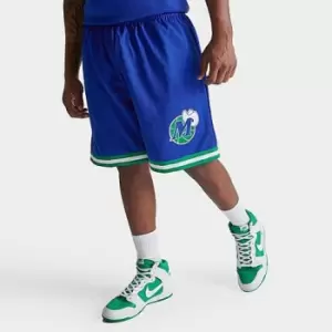 image of Mens Mitchell & Ness Dallas Mavericks NBA 1998-99 Away Swingman Basketball Shorts