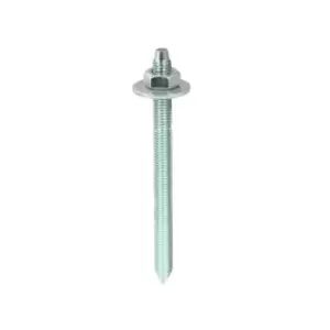 Moderix Galvanized Chemical Resin Anchor Bolt Threaded Rod Bar - Size M8 x 110mm