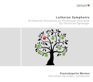 Image of Lutheran Symphonix Orchestral Fantasies On Protestant Chorales By Christian Sprenger by Christian Sprenger CD Album