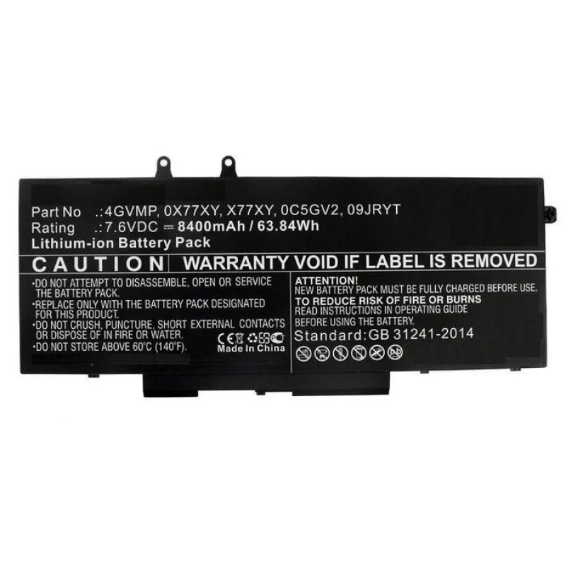 Image of CoreParts Lpop ery for Dell 61Wh