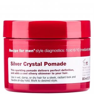 image of Recipe For Him Silver Crystal Pomade 80ml