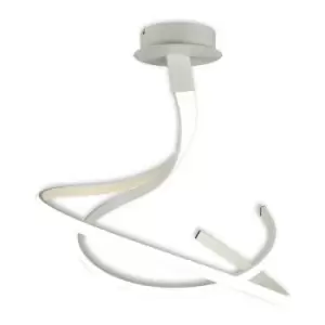 Image of Built-in LED ceiling lamp Nur white 1 bulb 64cm