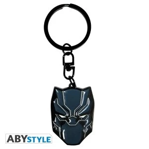 image of Marvel - Black Panther Metal Keyring