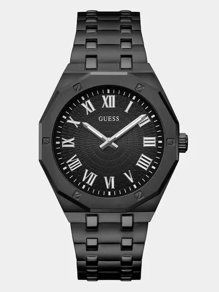 image of Guess Steel Analogue Watch 14818908 Black