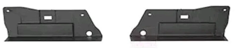 Image of VAN WEZEL 4373569 Mounting Bracket, bumper ** Equipart ** Right Front Mounting Bracket,bumper (939)