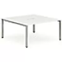 Image of dynamic Computer Desk Evolve Plus B2P14WHTS White 1400 mm x 1600 mm x 730 mm