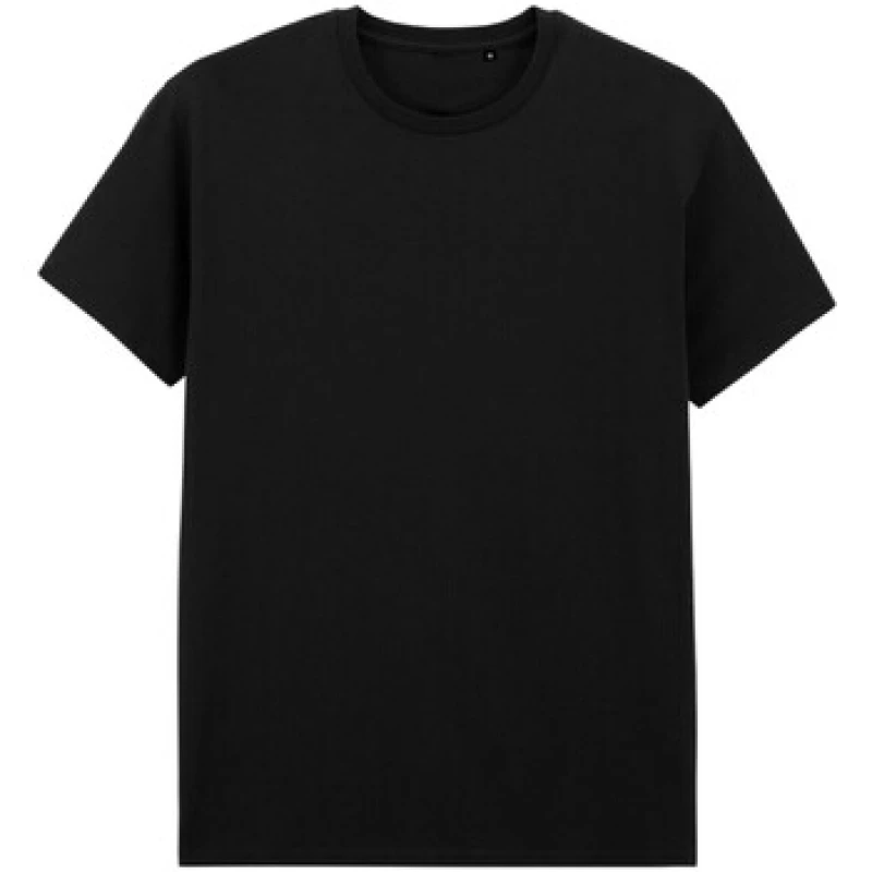 Image of Gildan Mens Cotton Tagless T-Shirt in Black Size: Medium Black Male M