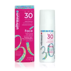 image of Ultrasun Face Moisturising Anti Ageing Sun Protection Anniversary Limited Edition SPF30 50ml