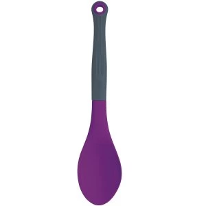 Image of KitchenCraft Colourworks Silicone Spoon - Purple