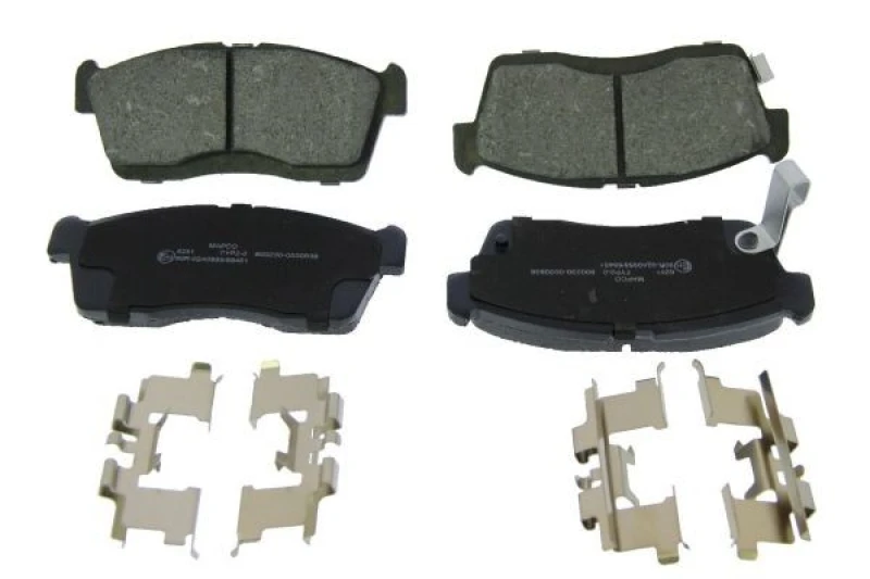 Image of Brake pad set MAPCO 6251