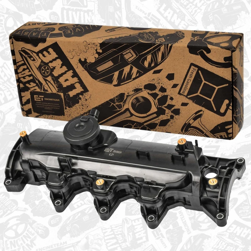 Image of ET ENGINETEAM RV0024 Rocker Cover with gaskets/seals Rocker Cover (977)
