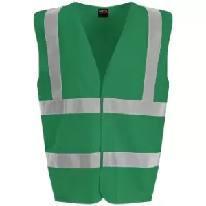 Image of PRO RTX High Visibility Unisex Waistcoat (XL) (Kelly Green)