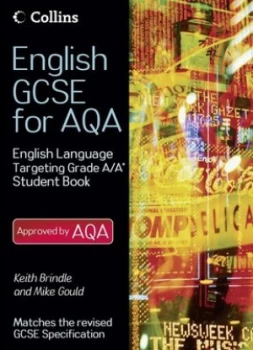 Image of English Gcse for Aqa. English Language Targeting Grade A/a by Keith Brindle Book