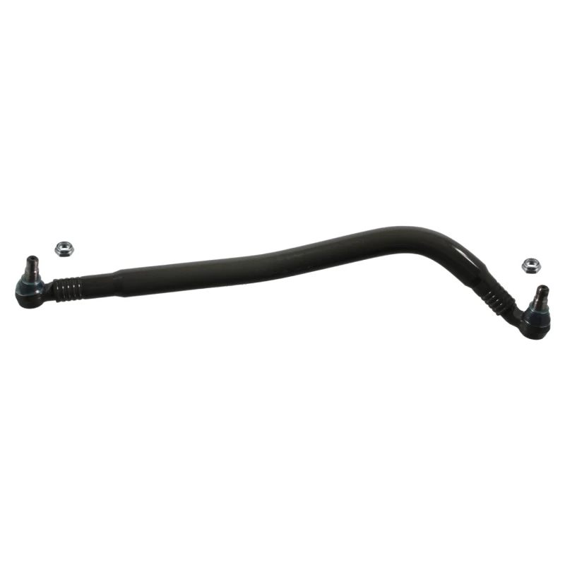 Image of FEBI BILSTEIN 38318 Centre Rod Assembly Front Axle, with crown nut Centre Rod Assembly (285)