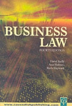 Image of Business Law by David Kelly and Ann E. M Holmes and Ruth Hayward Paperback