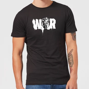 Image of Marvel Avengers Infinity War Fist T-Shirt - Black - 3XL - Black