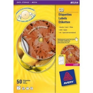 Image of Avery Laser Full Face 117m Labels White
