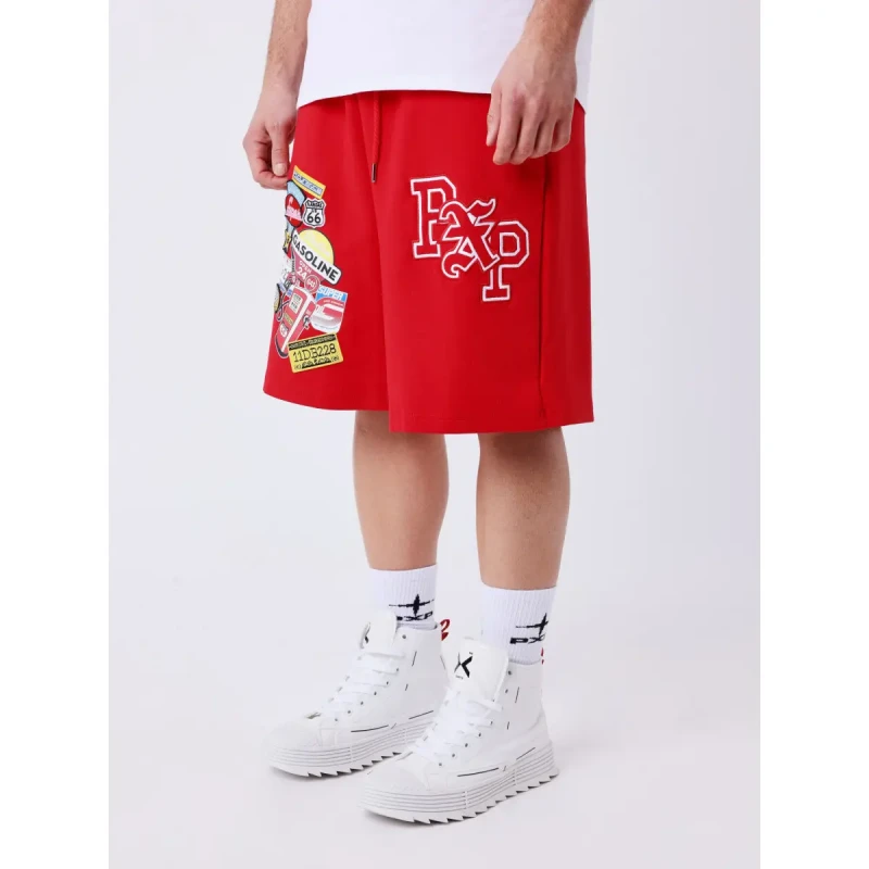 Image of Project X Paris Short Project X Paris 2640302 Rouge Male S