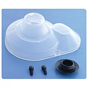Image of Team Associated Rc10B4/T4 0.45&Quot; Moulded Gear Cover Clear