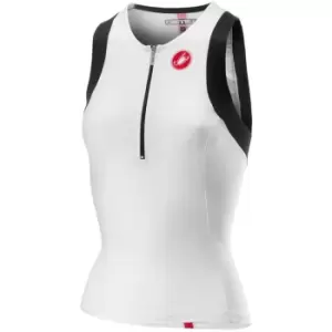 Image of Castelli Womens Free Tri Singlet - White