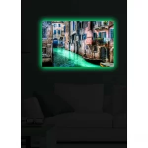 Image of 4570DACT-21 Multicolor Decorative LED Lighted Canvas Painting