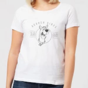 Image of Scooby Doo Scared Since '69 Womens T-Shirt - White - 3XL