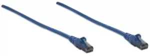 image of Intellinet Network Patch Cable, Cat6, 10m, Blue, CCA, U/UTP, PVC,...