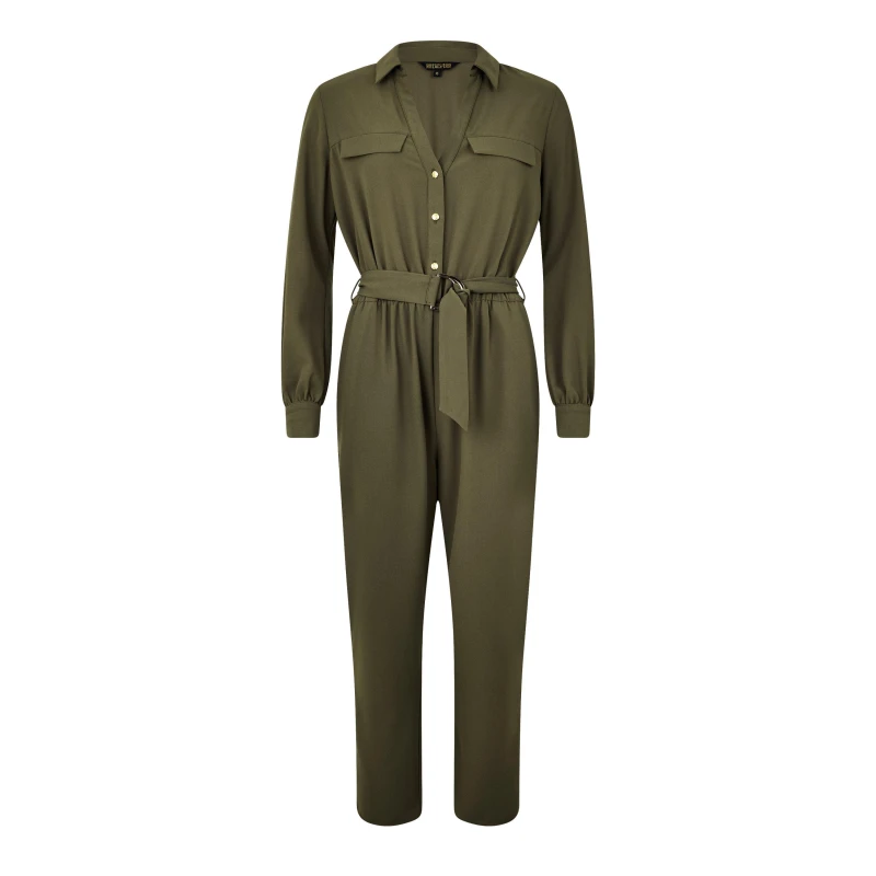 Image of Biba Tailored Jumpsuit Khaki female 10 (S)