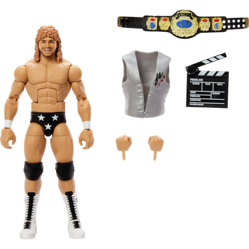 Image of WWE Elite Series 116 Brian Pillman Action Figure (6 )