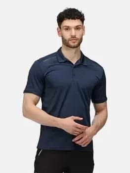 Image of Regatta Highton Pro Polo, Denim Size M Men