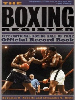 Image of The Boxing Register by James B Roberts and Alexander G Skutt Paperback