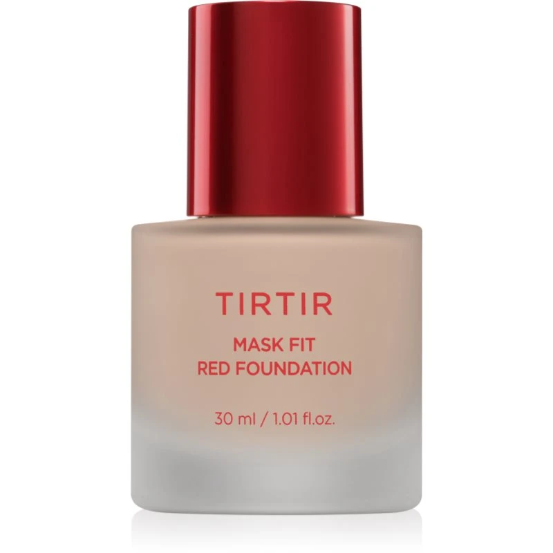 Image of TIRTIR Mask Fit Red Foundation illuminating liquid foundation with moisturising effect shade 17N Vanilla 30ml