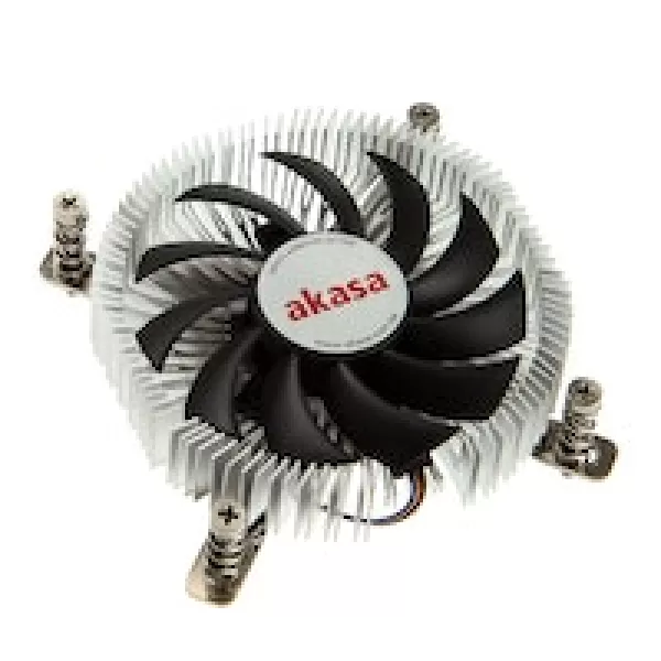 image of Akasa AK-CC7129BP01 Low Profile CPU Cooler - 74mm