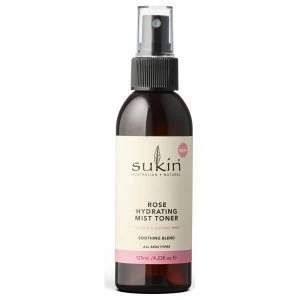 image of Sukin Mist Rose Toner 125ml