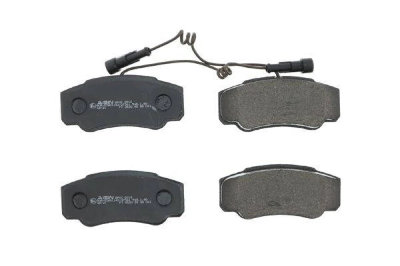 Image of AISIN BPNI-2010 Brake pad set Premium ADVICS by AISIN incl. wear warning contact Brake Pad Set,disc brake (402)