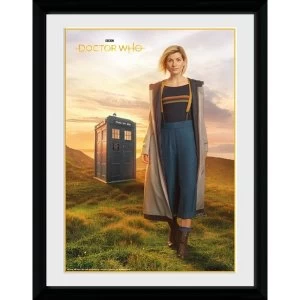 Image of Doctor Who 13th Doctor Framed Collector Print