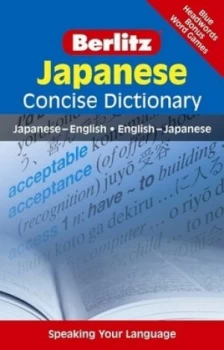 Image of Berlitz Japanese Concise Dictionary Paperback